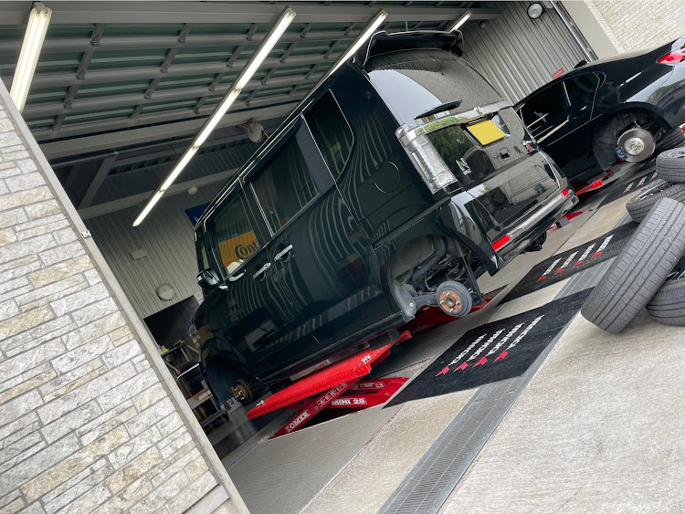 NボックスカスタムのNボックスカスタム・JF1・ボルクレーシングG2・VR.G2・嫁車に関するカスタム事例の投稿画像1枚目