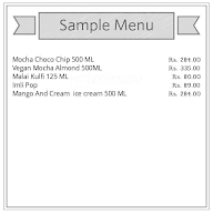 NOTO Healthy Ice Cream menu 2