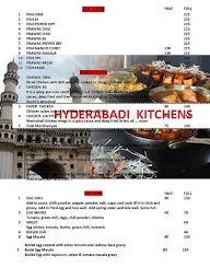 Hyderabadi Kitchens menu 3