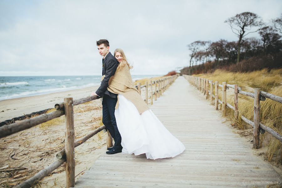 婚礼摄影师Tatyana Sozonova（sozonova）。2015 4月9日的照片