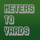 Meters to Yards for Google Maps chrome extension