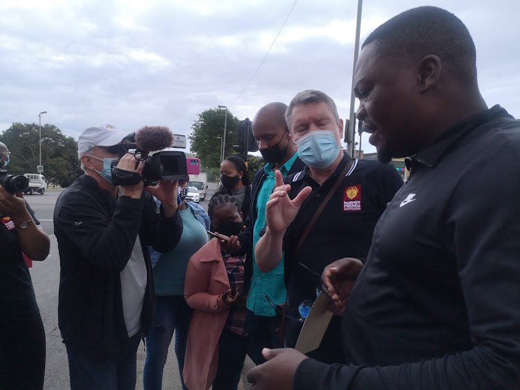 Bhambayi resident Chris Biyela accompanied a SA Human Rights Commission team on an inspection of sites in Phoenix where alleged incidents of violence played out in July.
