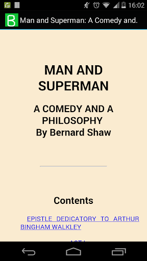 Man and Superman