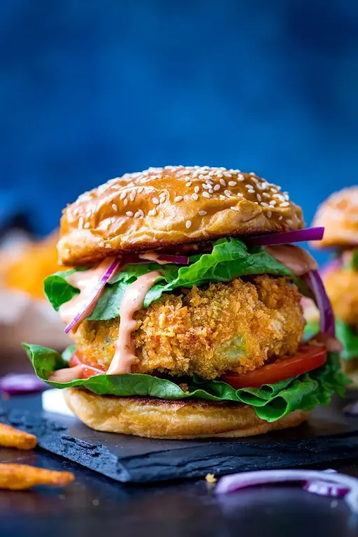 Crispy Paneer Burger