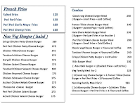 Burger Dudes menu 1