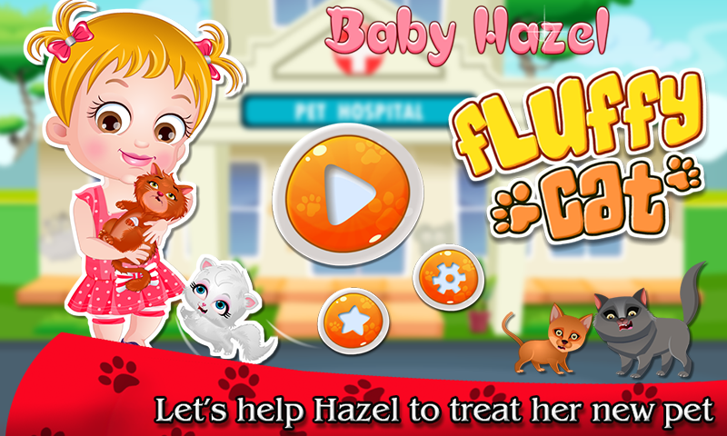 Baby Hazel Fluffy Cat Screen 1
