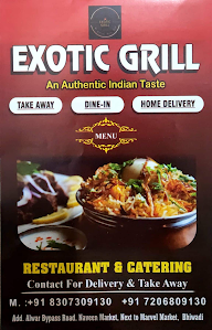 Exotic Grill menu 1