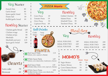The Pizza Way menu 