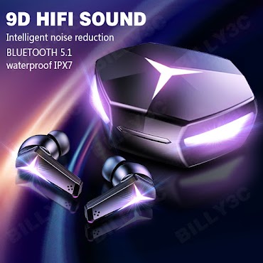 Tai Nghe Bluetooth T33 Gaming Bluetooth 5.2 Tws Chống Tiếng Điều Khiển Cảm Ứng Tai N