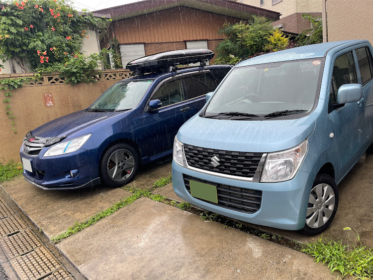 レガシィツーリングワゴンのワゴンR・車検中・車検の準備・面白い車・サンバイザーに関するカスタム事例の投稿画像1枚目