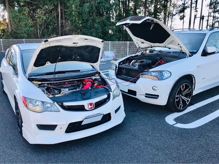 X5のGoToキャンペーン・pickup狙い・バッテリー上がり・フェンダー交換・ワイトレ装着に関するカスタム事例の投稿画像2枚目