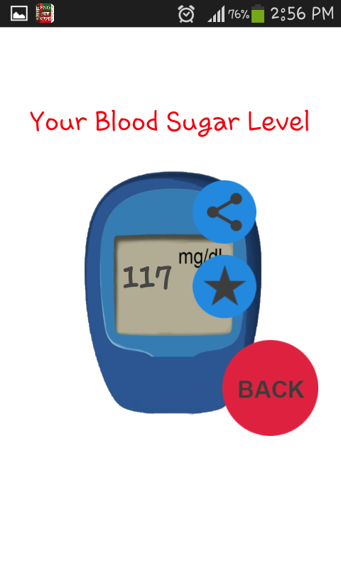 Blood Sugar Test Prank Screen 3