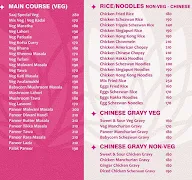 Hotel Saaj menu 6