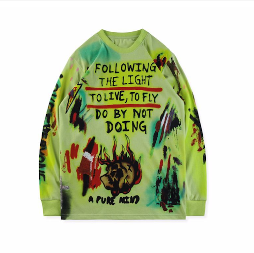 Title 1, Kanye West graffiti short sleeve T-shirt