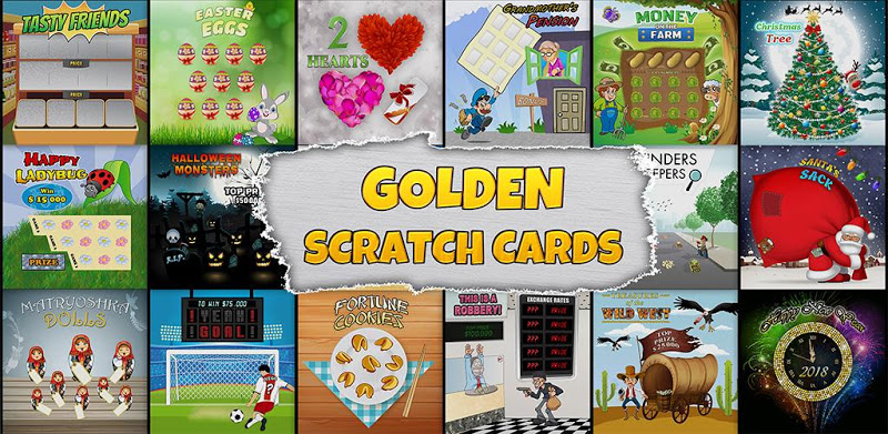 Golden Scratch Cards