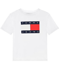 Белая футболка с логотипом детская Tommy Hilfiger за 3 359 руб.