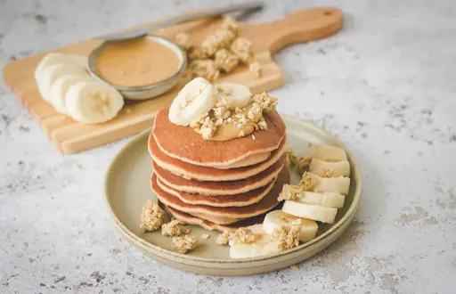 Banana And Peanut Butter Pancakes