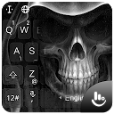 تنزيل Black Death Skull Keyboard Theme التثبيت أحدث APK تنزيل