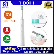 Bàn Chải Điện Xiaomi Mijia T300, Mijia T500 Cao Cấp, Chải Sạch Vượt Trội So Với Bàn Chải Thường