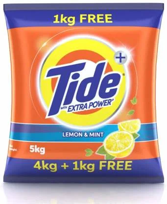 Tide Plus Lemon And Mintdetergent Powder - 5 kg