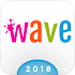 Wave Keyboard Background - Animations, Emojis, GIF1.62.4