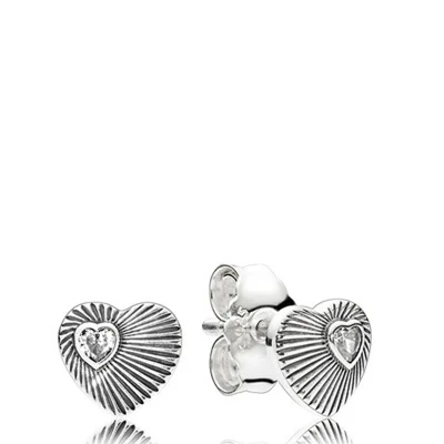 Title 4, Lady Heart Ohrstecker aus Sterling Silber S925,...
