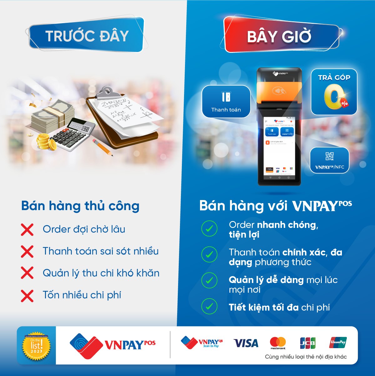 Quản lý toàn bộ giao dịch thanh toán từ xa