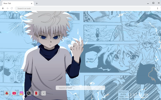 Anime Killua Landscape 4K Live Wallpaper screenshot 1