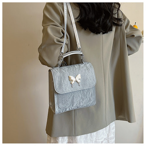 Title 9, Butterfly Handbag Shoulder Casual Small Square ...