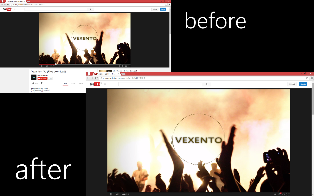 Enhanced Cinema Mode for YouTube™ Preview image 0