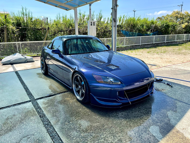 S2000の車高調整・S2K・USDM・S2000・TE37SLに関するカスタム事例の投稿画像1枚目
