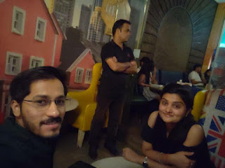 Himanshu Dhoundiyal at Prime Street Cafe, Connaught Place (CP),  photos