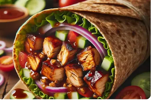 Paprika Chicken Patty Wrap