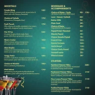 The Green Pearl Restaurant menu 6