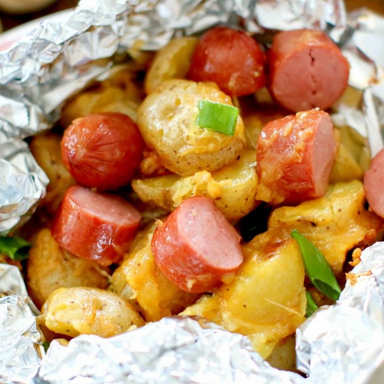 Campfire Hot Dog & Potato Packets