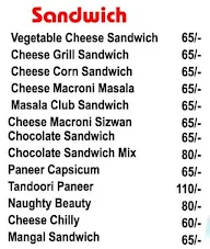 Like Sandwiches menu 1