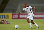 Iqraam Rayners of Stellenbosch FC during the 2023 Nedbank Cup semifinal between Stellenbosch FC and Sekhukhune United at Danie Craven Stadium in Stellenbosch on 7 May 2023.