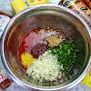 Thumbnail For Beans, Onions, Peppers, Ketchup, Mustard, Brown Sugar, And Texas Pete In A Bowl.