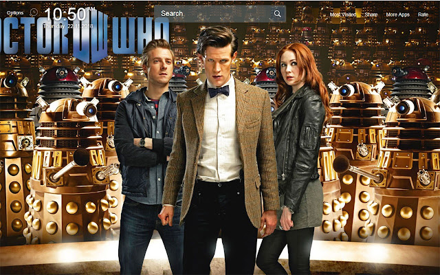 Doctor Who Wallpapers Theme New Tab