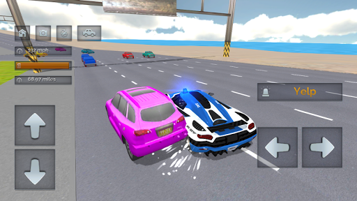 Screenshot Police Car Crazy Drivers