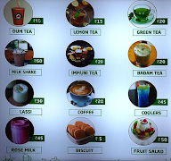 Tea House menu 1