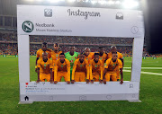 Kaizer Chiefs Team Picture during the 2019 Nedbank Cup Final match between Kaizer Chiefs and TS Galaxy on the 18 of May 2019 at Moses Mabhida Stadium.