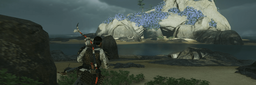 Ghost of Tsushima_Follow the Blue Flowers and Find the Painting on the Small Island