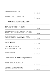 Publiq Premium Italian Cafe menu 7