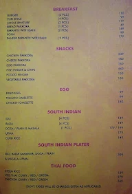 Venus Food Plaza menu 1