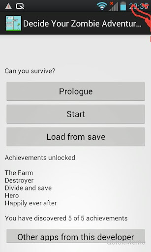 Decide Your Zombie Adventure