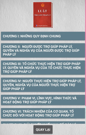 Luật Trợ Giúp Pháp Lý