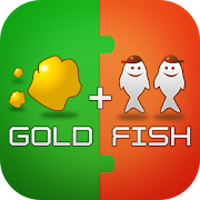 2 Pics 1 Word - GOLD + FISH  Icon