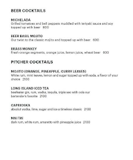 Wilows Lounge Bar menu 5