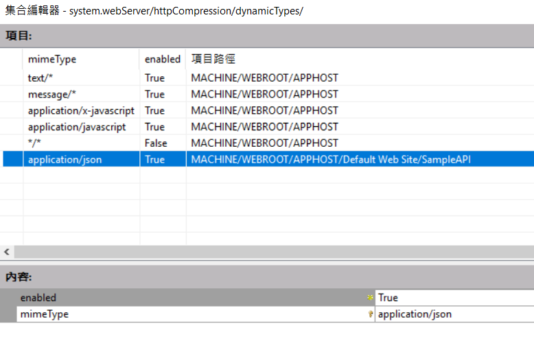 add json type to dynamicTypes